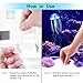 DaToo Aquarium Artificial Glowing Jellyfish Fish Tank Ornament Aquarium Silicone Decoration, 6 Pack, 1 Yr Warranty
