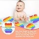 18 Stück Pop Bubble Fidget Toy, Sensorisches Fidget Spielzeug mit Tierforme - Anti-Stress Popspielzeug für Kinder & Erwachsene, Geschenkidee für Geburtstag/Weihnachten/ADHS-Sensorik