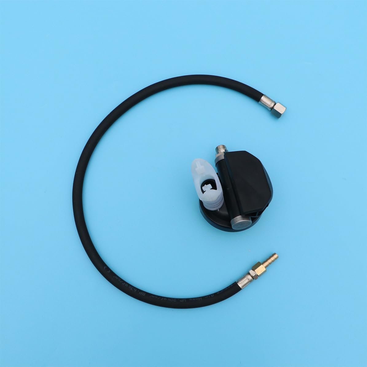 Secondario da Immersione in Silicone Giallo, Leggero | Uso Professionale e Ricreativo, senza Odore, Anti Affaticamento Masseter