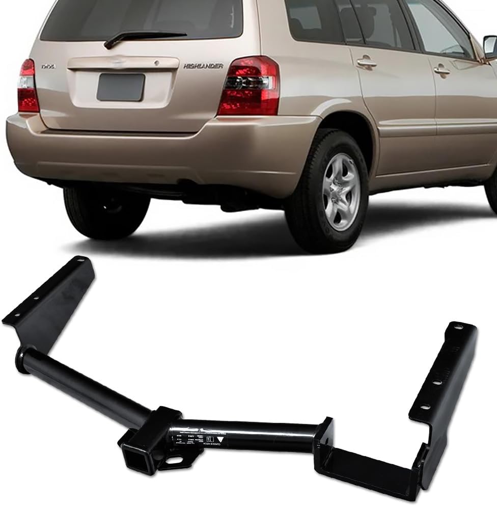 Stehlen 733469488385 Compatible with 2004-2007 Toyota Highlander / 2004-2009 Lexus RX330 RX350 RX400h Class 3 Trailer Tow Hitch Receiver 2"