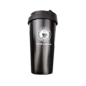 NYRWANA DELIVERING SMILES IN INIDA Stainless Steel Tumbler, Insulated Coffee Tumbler Cup (Black Therms), 500 milliliter