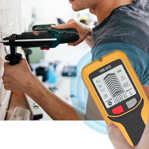 Scanner mural détecteur de montants magnétique LCD pour cloison sèche - 3