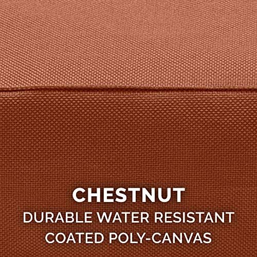Furhaven Water-Resistant Orthopedic Dog Bed for Large Dogs w/Removable Washable Cover, for Dogs Up to 95 lbs - Indoor/Outdoor Logo Print Oxford Polycanvas Mattress - Chestnut, Jumbo/XL — view 6