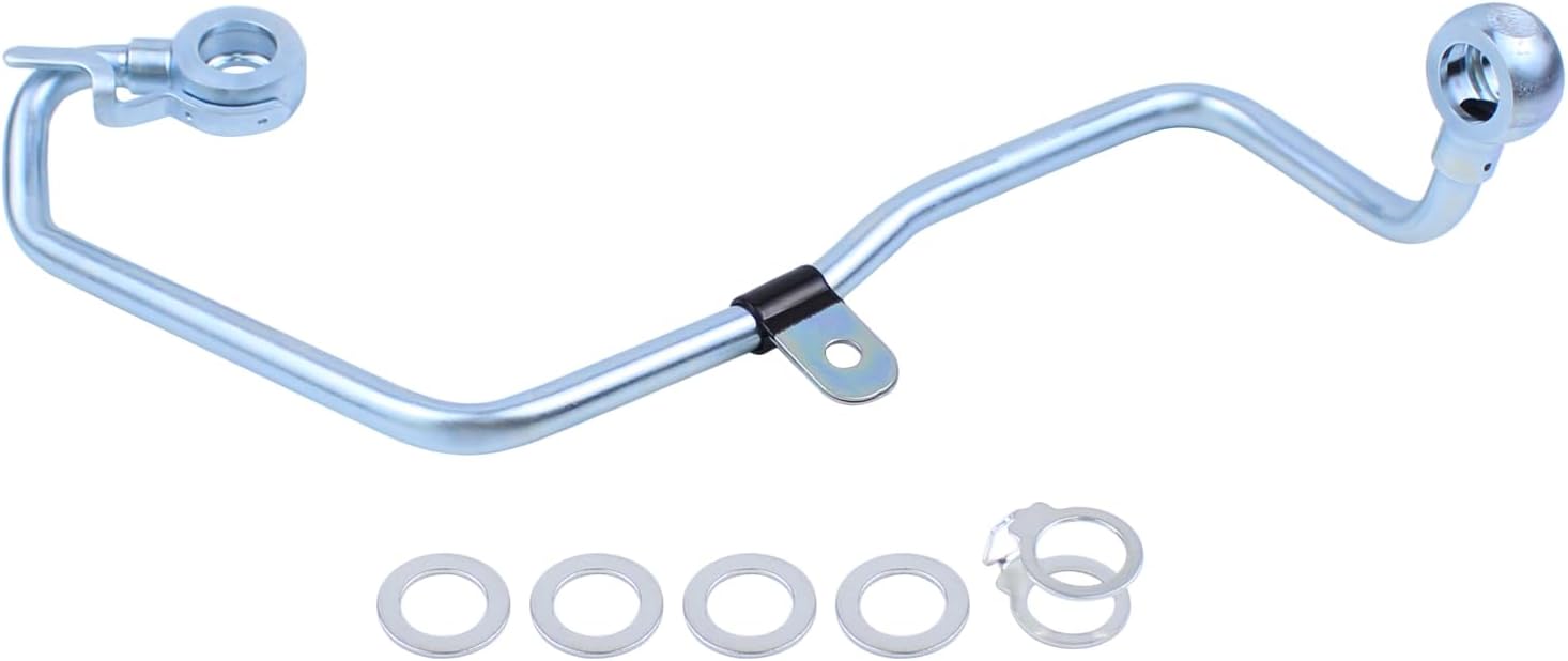 MOTOKU Engine Oil Cooler Line and Gasket Kit for Toyota 3.5L
