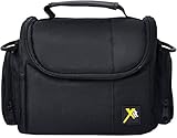 Xit Deluxe Digital Camera/Video Padded Carrying Case-Medium