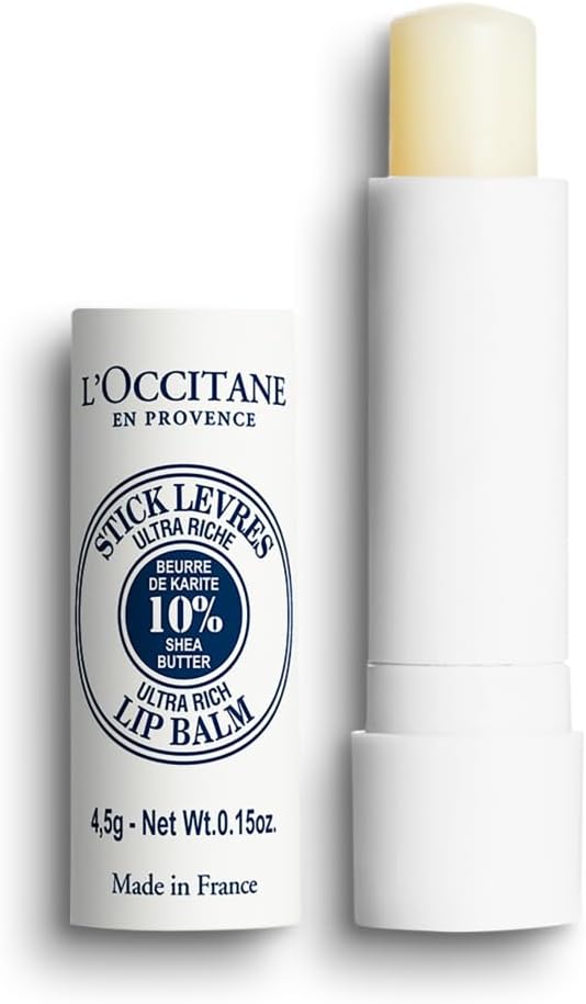 Shea Ultra Rich Lip Balm 4.5g | Enriched with 10% Shea Butter | Nourishes & Protects Dry Lips | Luxury & Clean Beauty Lip Care for All Skin Types
