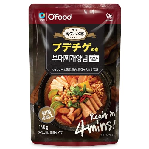 大象(デサン)ジャパン プデチゲの素 140g×4個のサムネイル