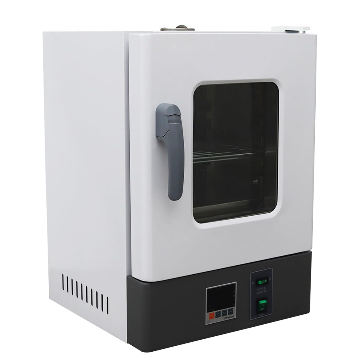 INTBUYING AC110V 60Hz Digital Forced Air Convection Drying Oven 50-250℃ Laboratory Oven Intelligent Temperature Control 9.8 X 10.2 X 10.6 inches Chamber