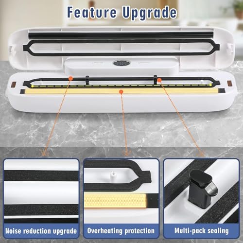 Machine de mise sous vide automatique et appareil de scellage tactile compact