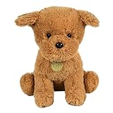Forest & Twelfth 12.5” Teacup Morkie Dog - Realistic Stuffed Dog Plush Animal, Huggable White Dog Stuffed Animal for Kids, Cute Puppy Plush Dog Toys for Kids Makes Great Birthday Gifts & Home Decor