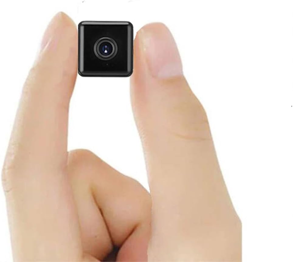 Mini Indoor Wireless WiFi Camera Small Home Security Cameras Body Small Outdoor Camara Micro Nanny Cam Pet Dog Babysitter House Security Camaras Room Cams No Need Wifi Cam Compatible with Android