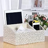 Das einfache und moderne Design kann mit jeder Dekoration verwendet werden, sodass der Serviettenhalter einen stilvollen Stauraum für Ihren Küchentisch, Schreibtisch, Buffet, Bar oder Badezimmerarbeitsplatte bietet. Verleihen Sie Ihrer nächsten Veranstaltung oder Party Eleganz