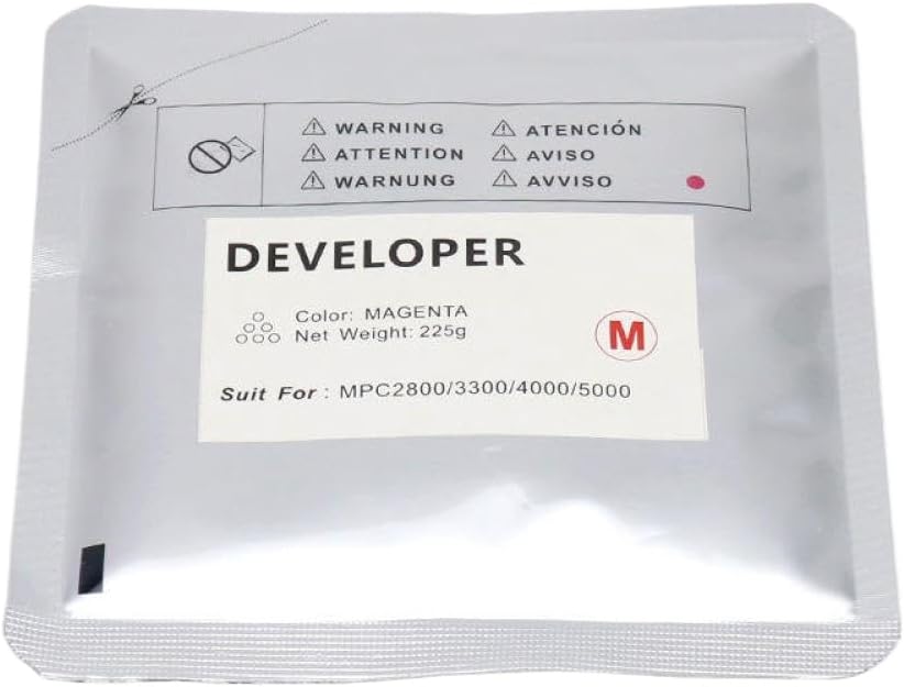 1PCS 250G Compatible with Printer Supplies for MPC2000 MPC2800 MPC3300 MPC4000 MPC5000 Developer Powder(Y)