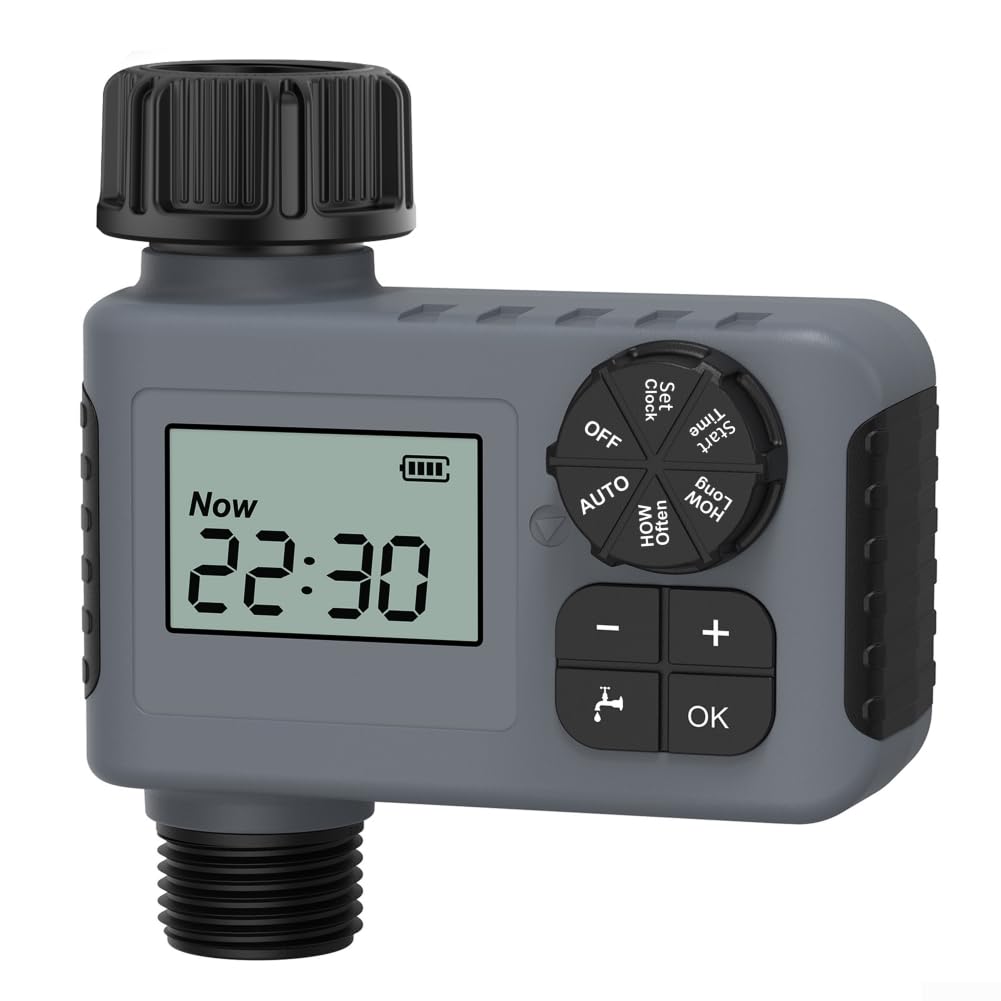 Minuteur d'eau automatique programmable contre l'arrosage excessif du jardin