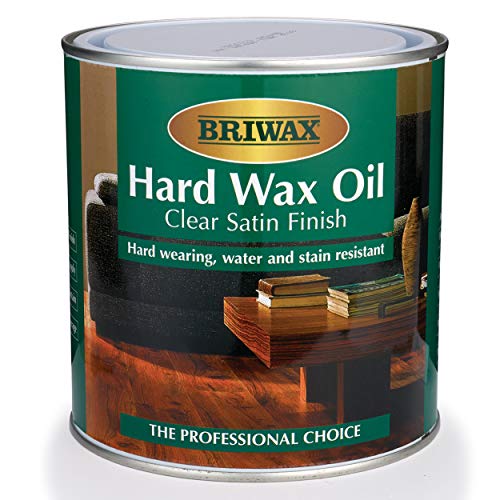 Briwax Hard Wax Oil, Satin, 1 Liter