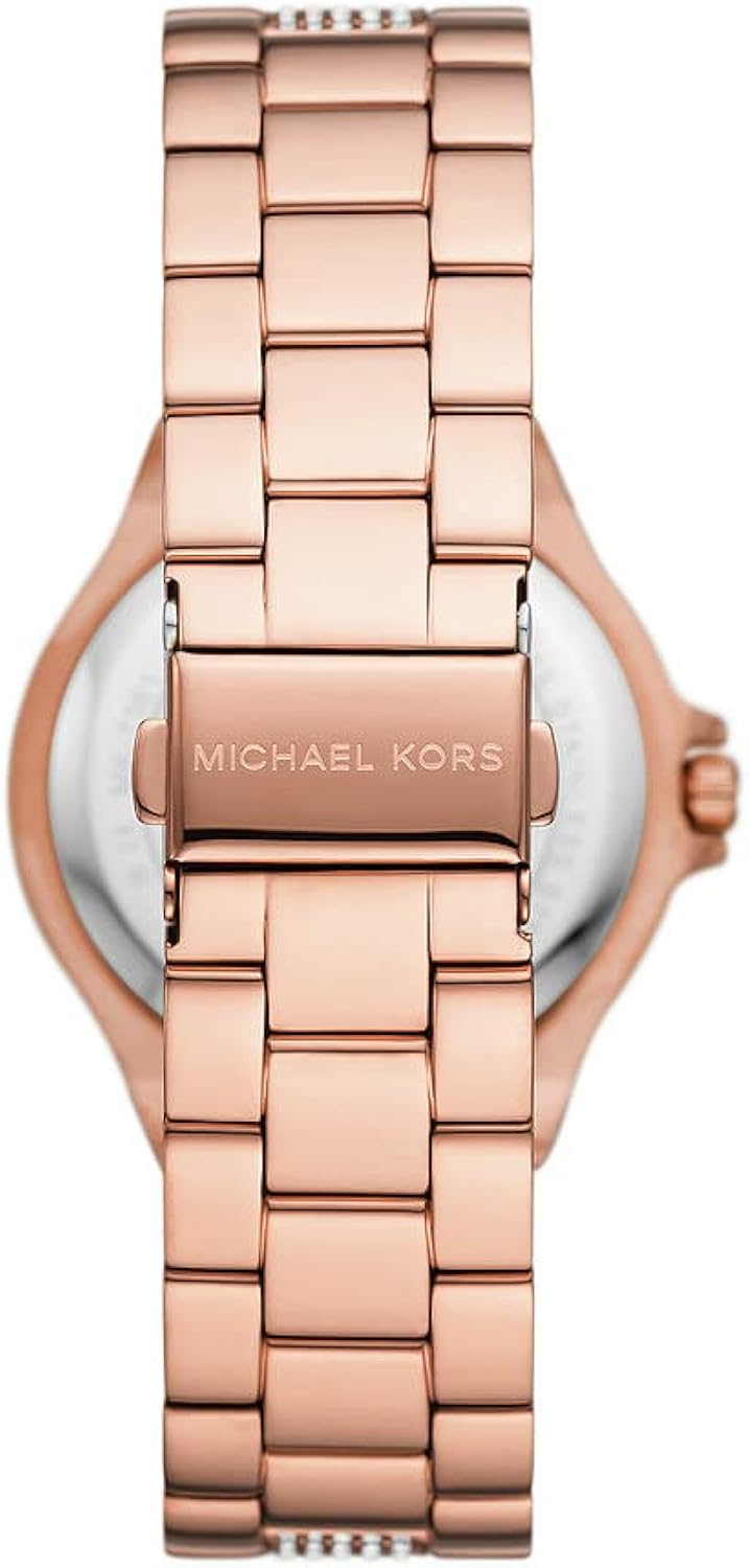 Michael Kors Orologio Per Le Donne, Lennox Movimento A Tre Lancette, Orologio In Acciaio Inossidabile Con Cassa Da 37 Mm
