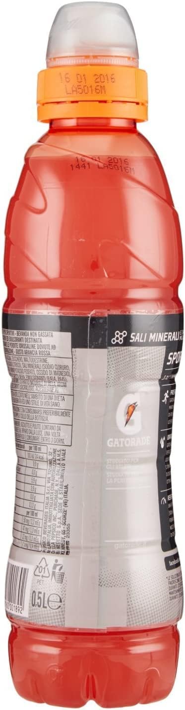 Bevanda energetica Bevanda energetica Bebida Energética Naranja sanguina Blood Orange Energy Sport Bebida 24 x 50 cl + Polpa Italiana Gourmet 400 g