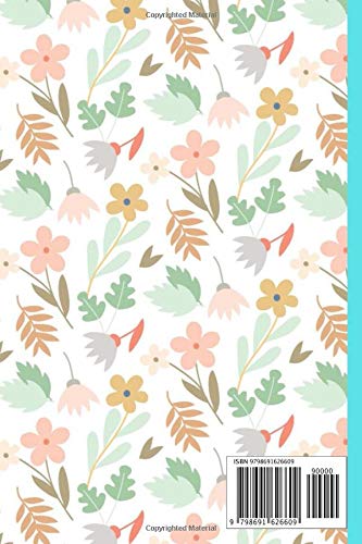 Composition Notebook: Lovely Floral Composition Notebook 6'' x 9'' with 100 lined sheets. Notebook for students Perfect gift for School Notebook ... Boys - Image 2