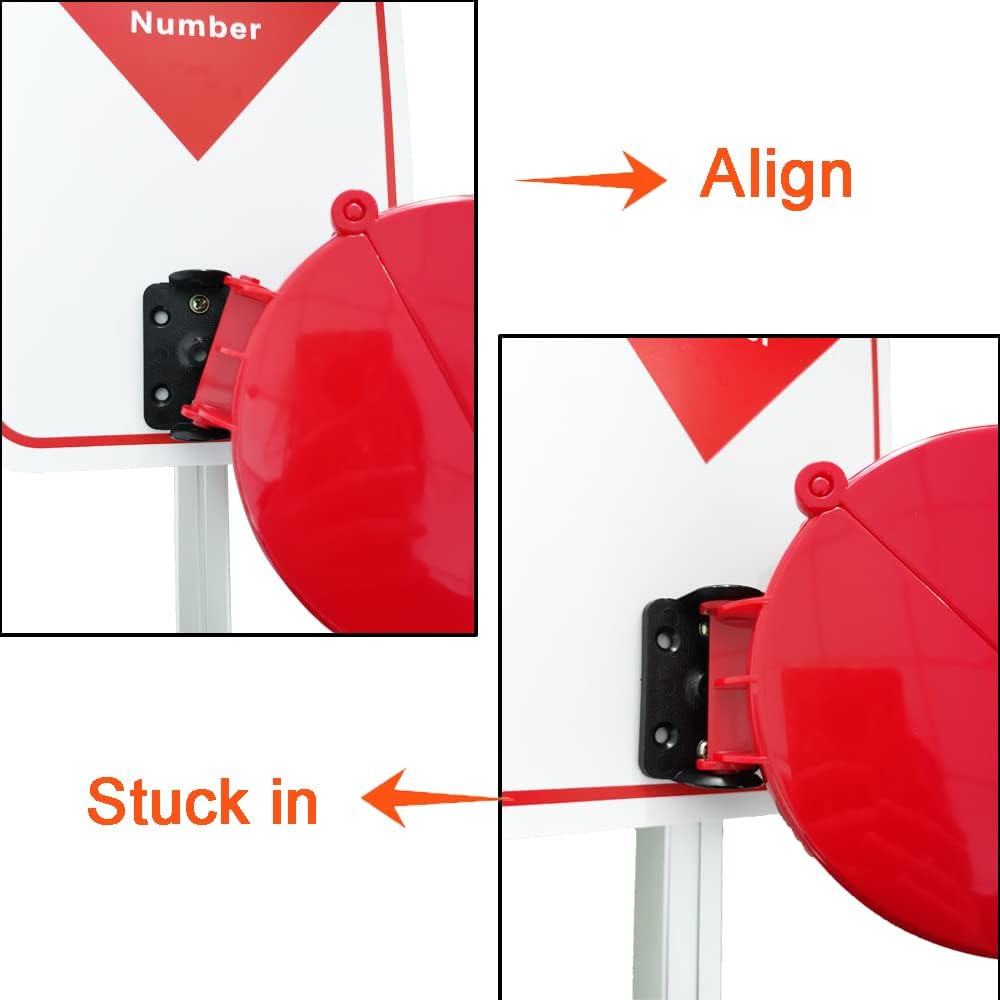 Take-A-Number System Ticket Dispenser with Counter Stand and 1 Roll Queue Tape Paper 3 Digits 2000 Tickets for Queue Call System