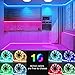 Keepsmile 65.6ft Led Lights for Bedroom,Bluetooth Smart APP Control Color Changing RGB Led Strip Lights with Remote Control Led Lights for Room Kitchen Party Home Decoration