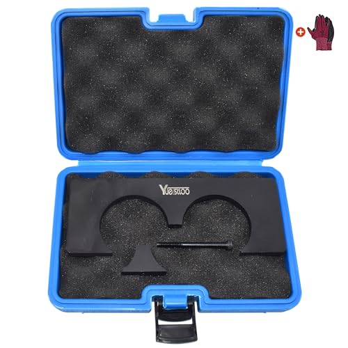 Yuesstloo Camshaft Phaser Holding Tool Kit, Compatible with Jeep Chrysler Dodge Wrangler 3.0 3.2 3.6L Engine, with Gloves, Camshaft Locking Replace Timing Chain Tool