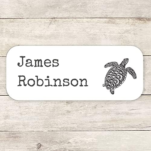 136 Stick on Name Labels for Children - A Range of Fantastic Designs to Choose - Perfect for Labelling tuppaware, Shoes, Stationery, lunchboxes etc (Dinosaur)