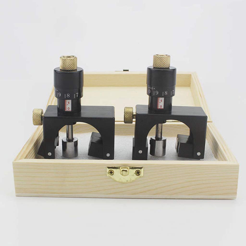 Calibrateur De Rabot - Jauge De Réglage Précise Pour Raboteuse, Dégauchisseuse | Outil Menuiserie Avec Aimants