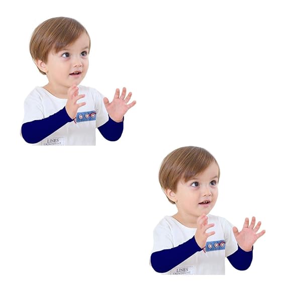 V.E UV Sun Protection Arm Sleeves for Kids, UPF 50 Arm Cover for Boys & Girls Cycling, Golf, Outdoor Sports (Pack of 1)