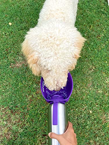 Pupflask Large Dog Water Bottle | 27 Or 40 Oz Stainless Steel | Convenient Dog Water Dispenser | Puppy Travel Water Bowl | Portable Pet Water Bottle | Leak Proof Bottle Perfect Size For All Dog Breeds #TOP7