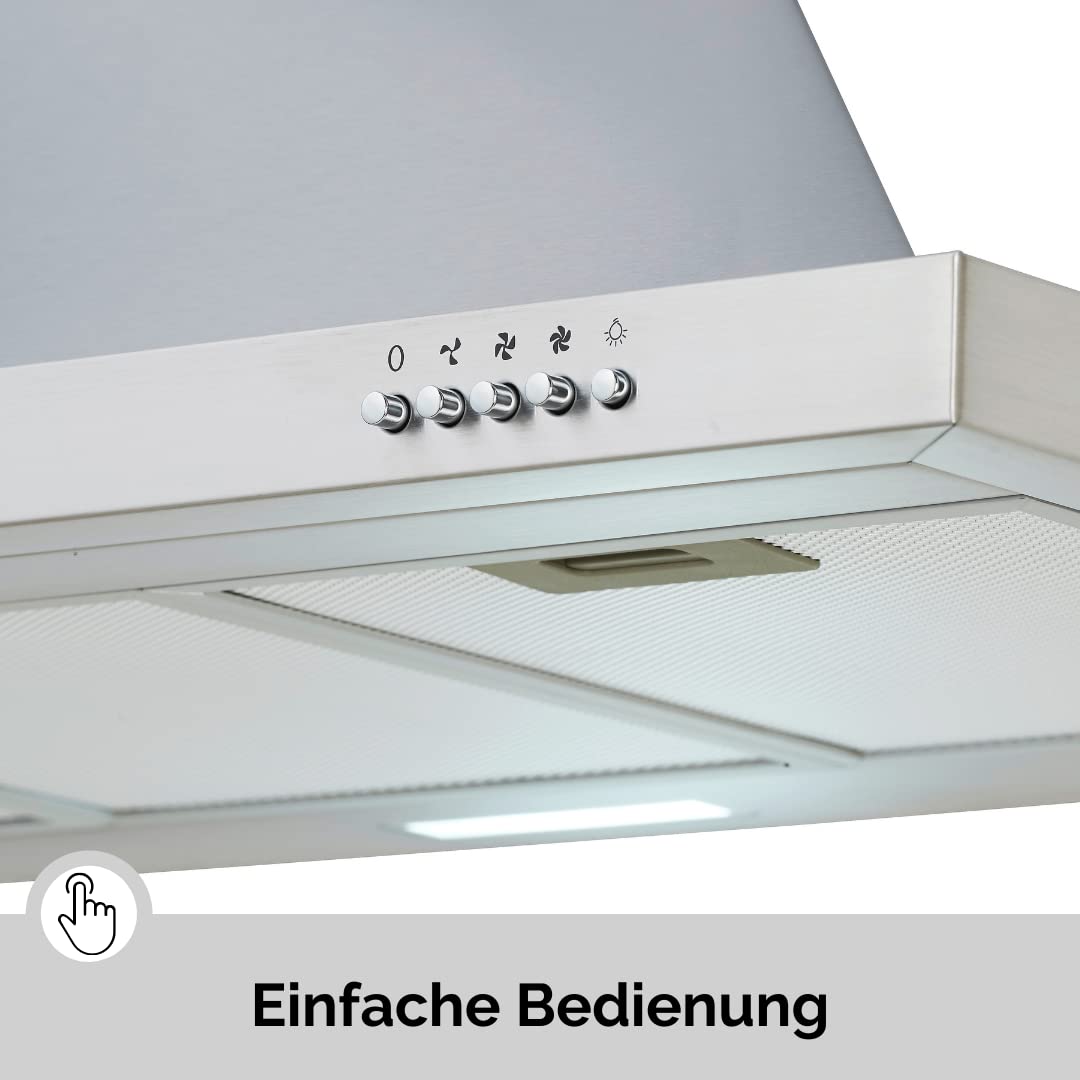 PKM 9090-2H 363,7 m³/h Wandhaube Edelstahl C