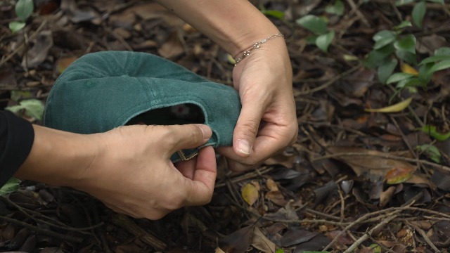 Gorra de béisbol bordada verde talla única miniatura 7
