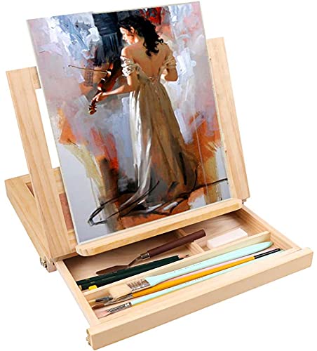 Chevalet de bureau pliant pour peindre à la maison ou en atelier