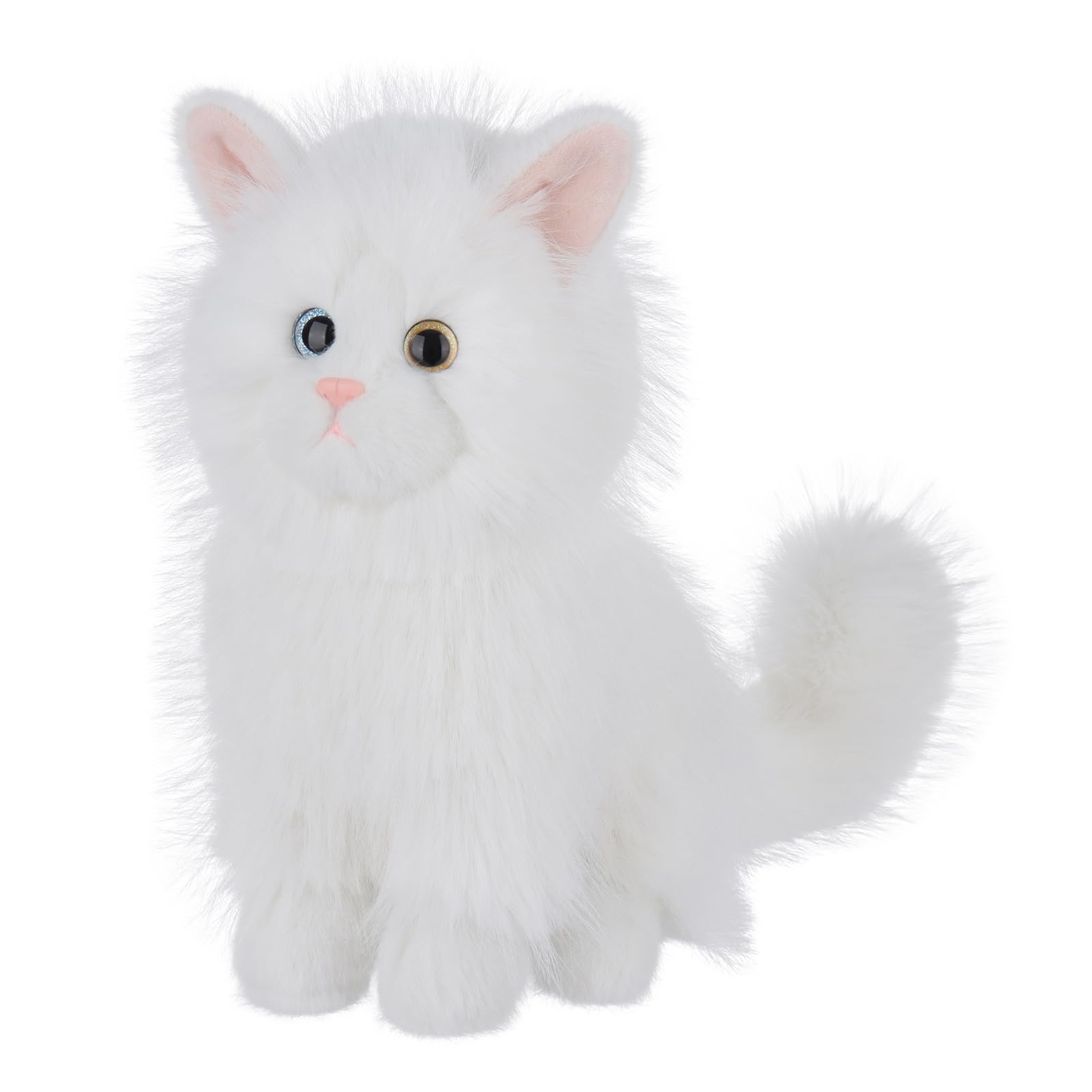 Apricot Lamb – Heitao Bombay Cat - Chat Jouet en Peluche pour Filles, garçons et bébés - Peluche Moelleuse pour Jouer - Doudou Confortable