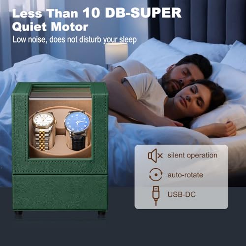 image for Anyasun Watch Winder for Automatic Watches,Automatic Watch Winder Box,