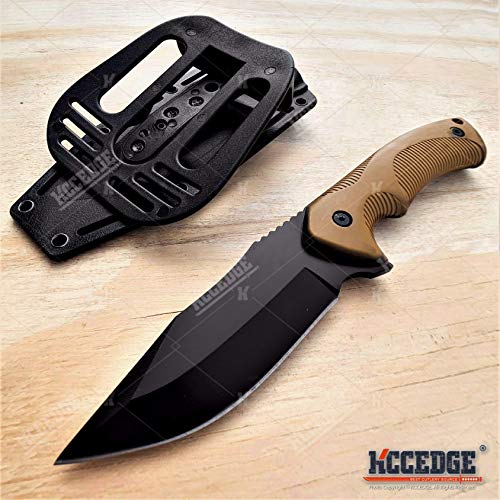 Kccedge Best Cutlery Source Tactical Knife Hunting Knife Survival Knife 9 Inch Full Tang Fixed Blade Knives Camping Accessories Camping Gear Survival Kit Survival Gear And Equipment Tactical Gear 80213 thumb #5