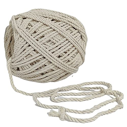 Cordão de Algodão Torcido São Francisco Bege 120 metros