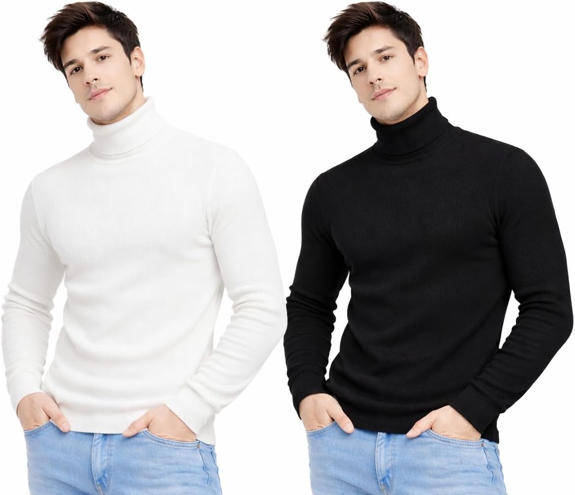 Solid Colour Stylish Long Sleeves T-Shirt for Men Pack of 2| Comfortable, Breathable, Lightweight & Stylish