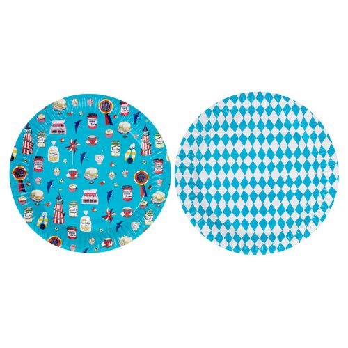 Villlage Fete Paper Party Plates