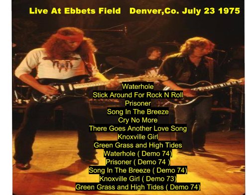 The Outlaws Live in Denver and Demos 7-23-75