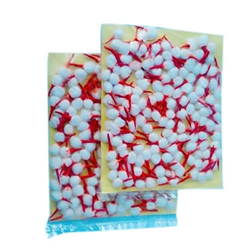 Siddhratan 350 Hindu Cotton Wicks (Aarti, Arti Jyot Jot Batti Bati) for Diya Diva-Used for Lighting Lamp in Temple Home for Puja Pooja Religious Ceremony (Diwali puja, Navratre Puja/Pooja)