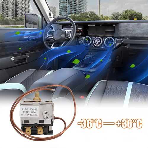 AC Autothermostat, KFZ Temperaturregelungsschalter 85027-9430 Klimaanlagen Temperaturregelunschalter DC 12V Bis 24V Autozubehör Temperatur Thermostat Temperaturschalter Switch Kontroller Klimaanlage