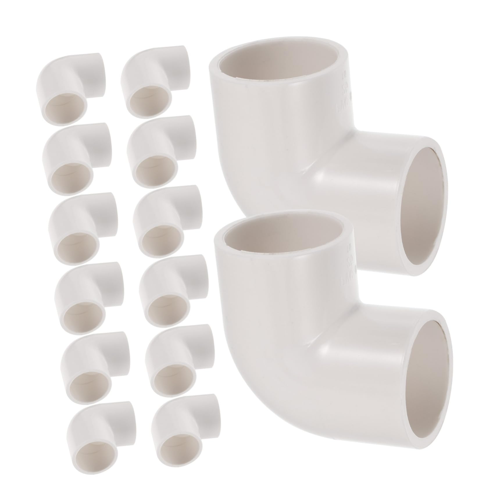 Hemobllo 80pezzi Raccordi Per Giardinaggio Adattatori Idrici Riutilizzabili Per Idroponici Facile Installazione Per Tubazioni Pvc Accessori Per Irrigazione e