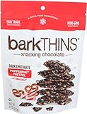 barkTHINS Snacking Chocolate, Dark Chocolate Peppermint Pretzel with Sea Salt, 4.7 Ounce