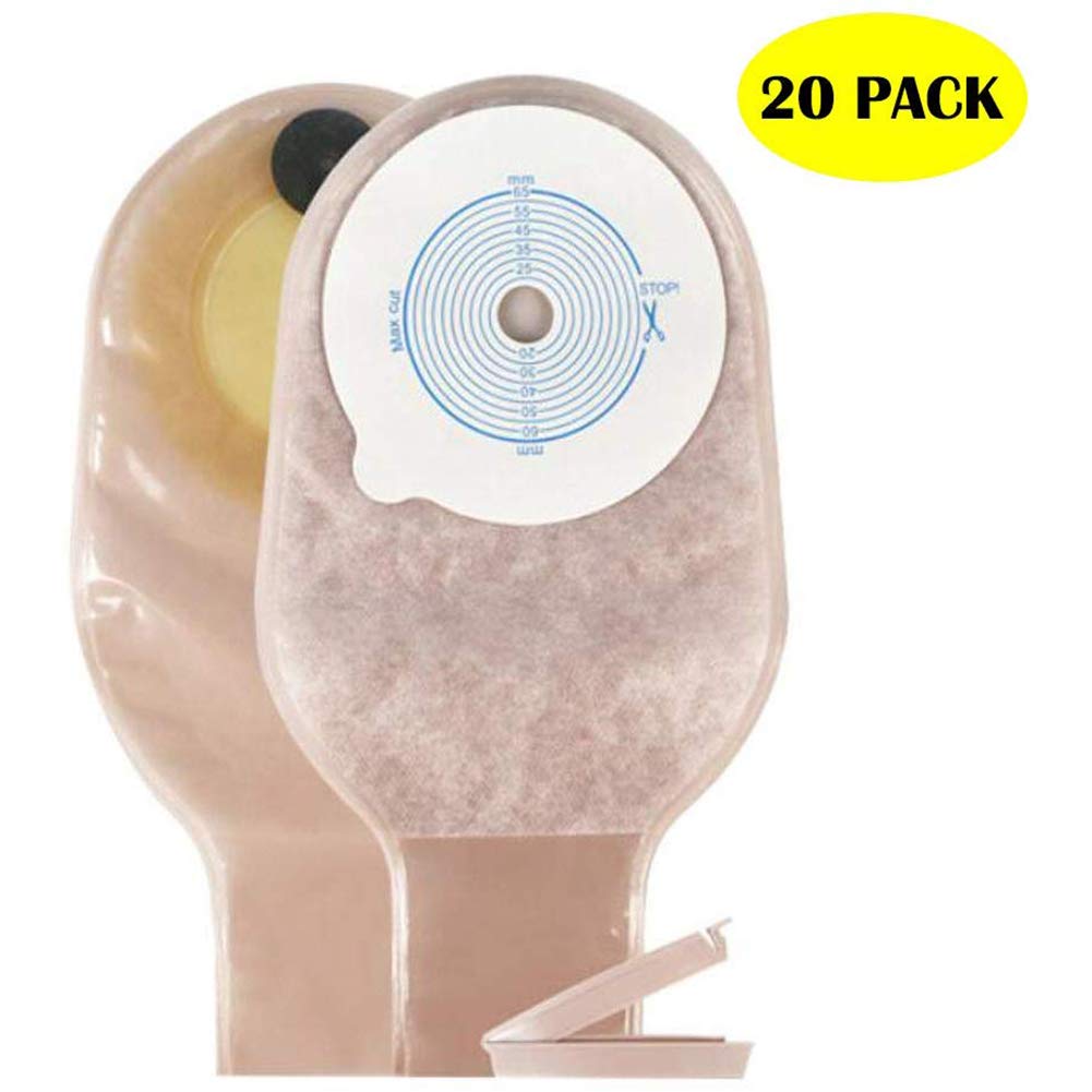 Buy LSZZ 20 Pcs Ostomy Bags with for Colostomy Ileostomy Stoma Care