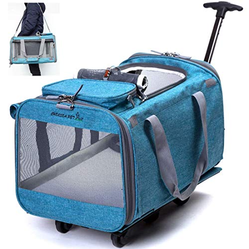 Trasportino WALL-E Cuccioletti, Borsa Cuccia Da Trasporto Per Cane E Gatto, Made In Italy - Foto 3