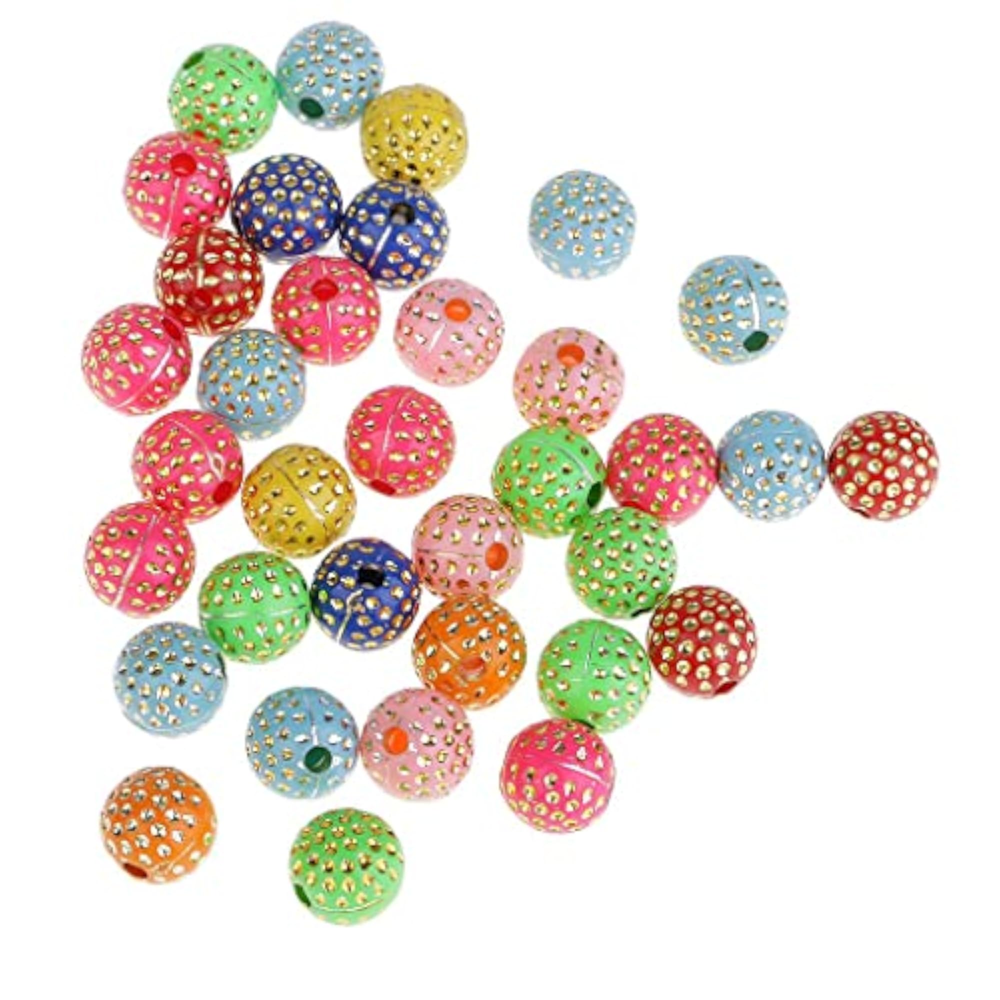 Mixed Plastic Beads Resin Rhinestone Beads for Jewelry Making Charm