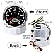 ARTILAURA GPS Speedometer 0-120MPH with Tachometer 8000 RPM Gauge 85mm 3-3/8