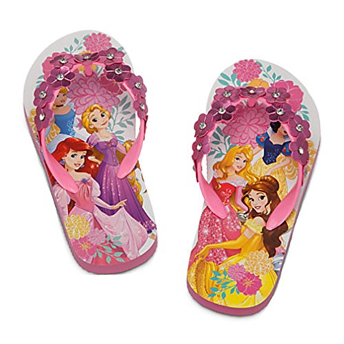 Disney Store - Girls - Six Princess - Flip Flops