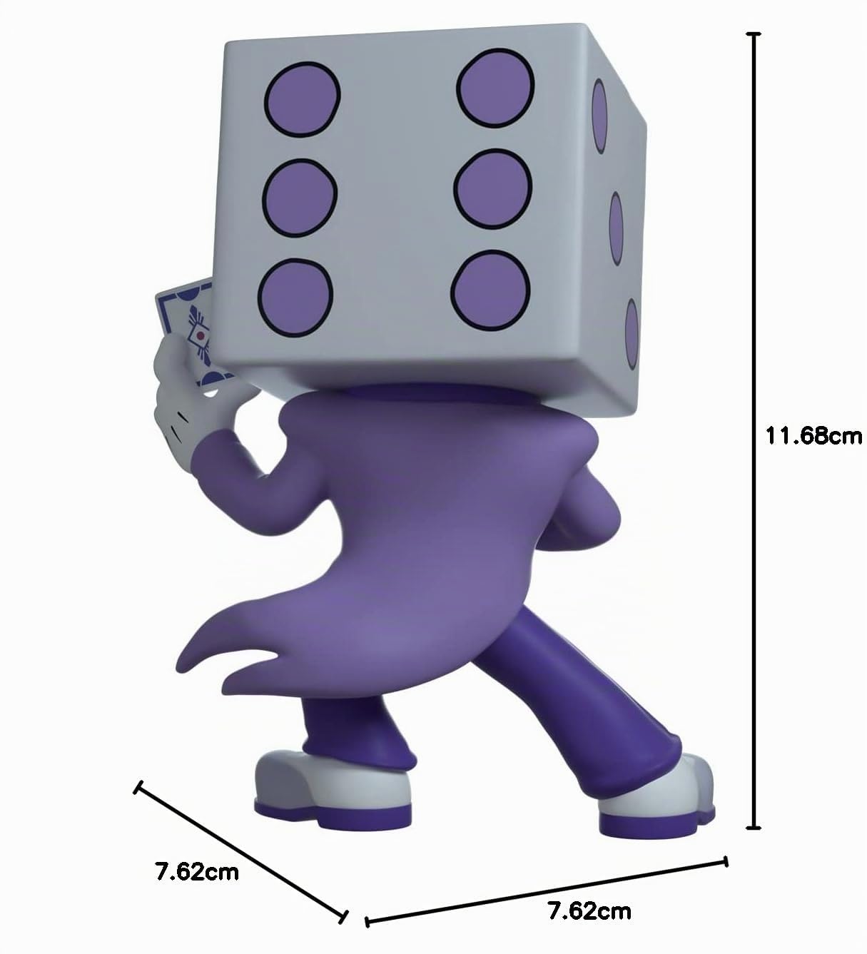You Tooz Youtooz Figurine de Collection en Vinyle King Dice par Cuphead Netflix Show 11,4 cm