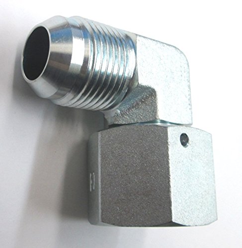 AF 9199-10-L15-22 - 5/8 Male JIC (7/8''-14 Threads) X 22mm x 1.5 Female Din Light (15mm Tube) 90 Elbow